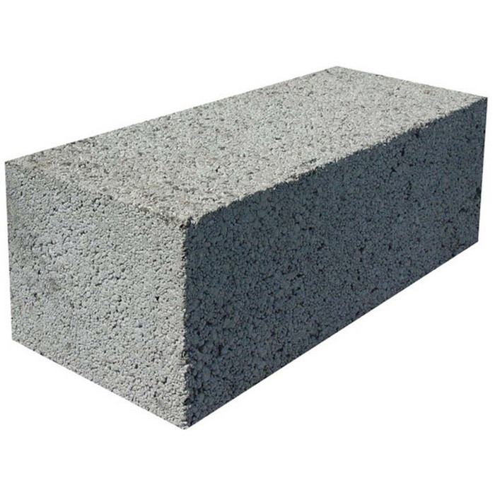 Блок керамзитобетонный стеновой Д 1600 полнотелый СКЦ-1ПРП 390x188x190